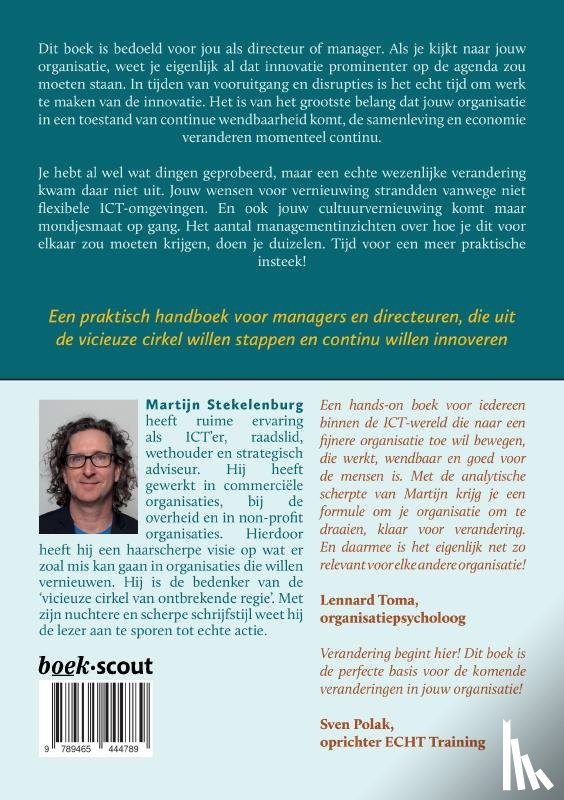 Stekelenburg, Martijn - Keer jouw organisatie ondersteboven