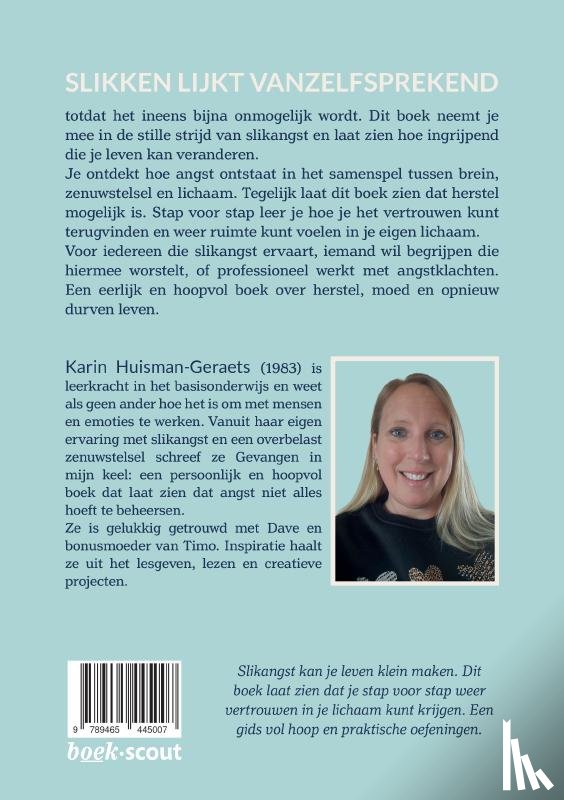 Huisman-Geraets, Karin - Gevangen in mijn keel