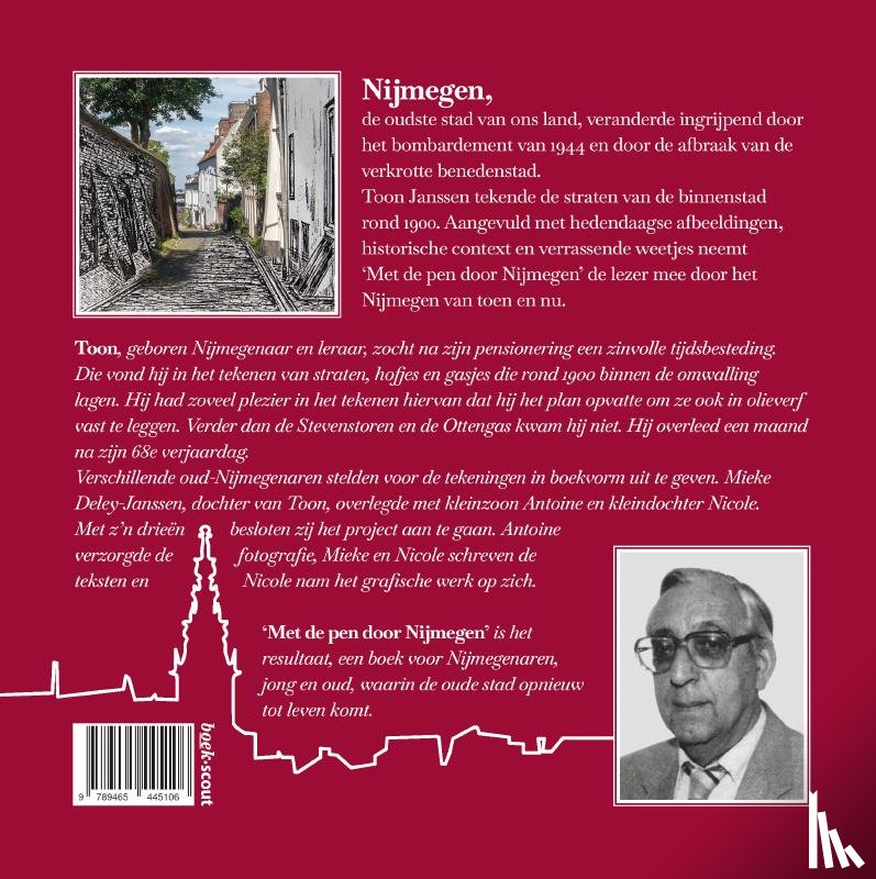 Janssen, A.M. - Met de pen door Nijmegen