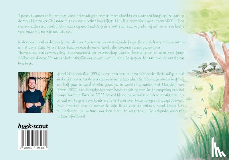 van Dieren Wessel Nieuwenhuijse, Marjolein - Avonturen op de Afrikaanse savanne