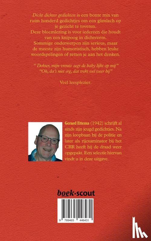 Ettema, Gerard - Dicht dichter gedichten