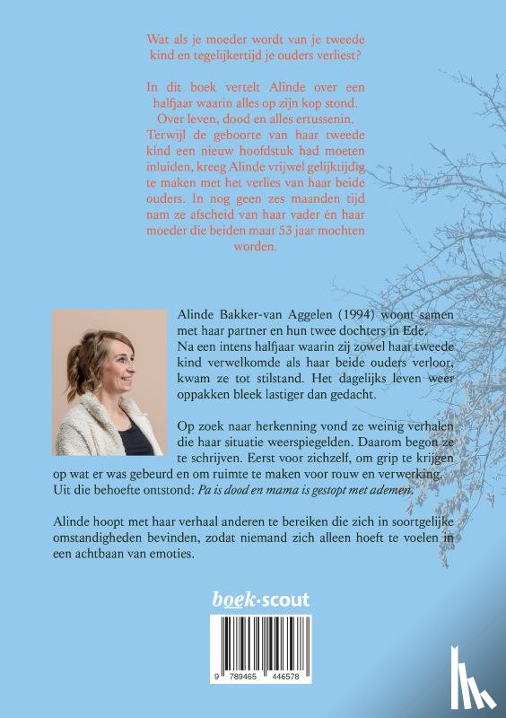 Bakker-van Aggelen, Alinde - Pa is dood en mama is gestopt met ademen