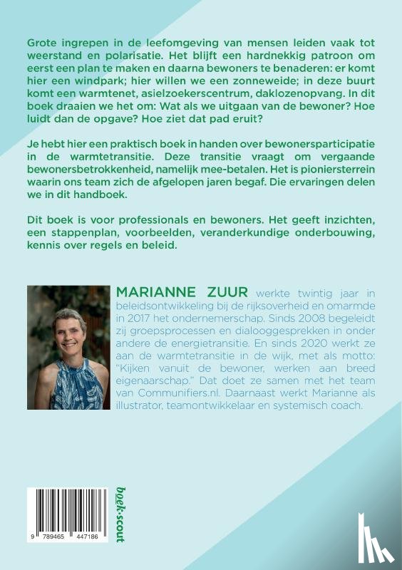 Zuur, Marianne - Handboek bewonersparticipatie in de warmtetransitie