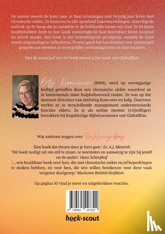 Krooneman, Betty - Veelkleurige Hoop
