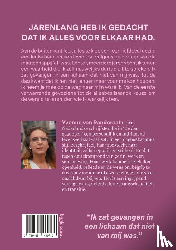 van Randeraat, Yvonne - De deur gaat open