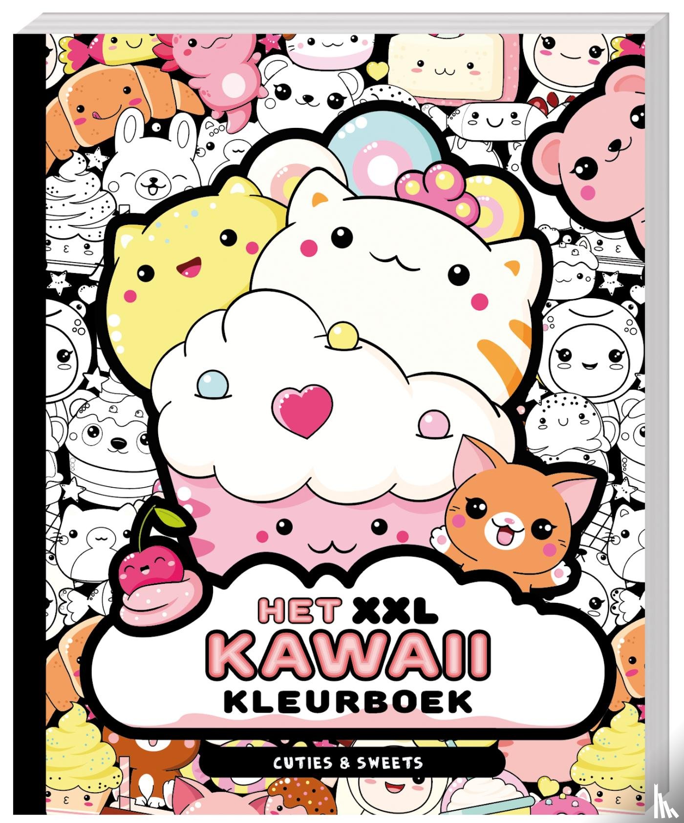 Interstat - Het XXL Kawaii kleurboek