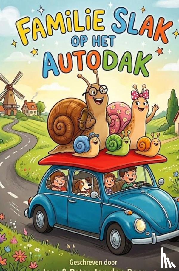 Den Boer, Joas En Peter-Jan - Familie Slak op het Autodak