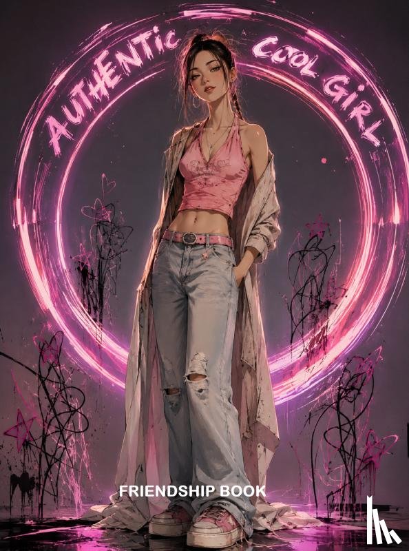 van der Vlugt, F. - Authentic cool girl - FRIENDSHIP BOOK (English) - Pink