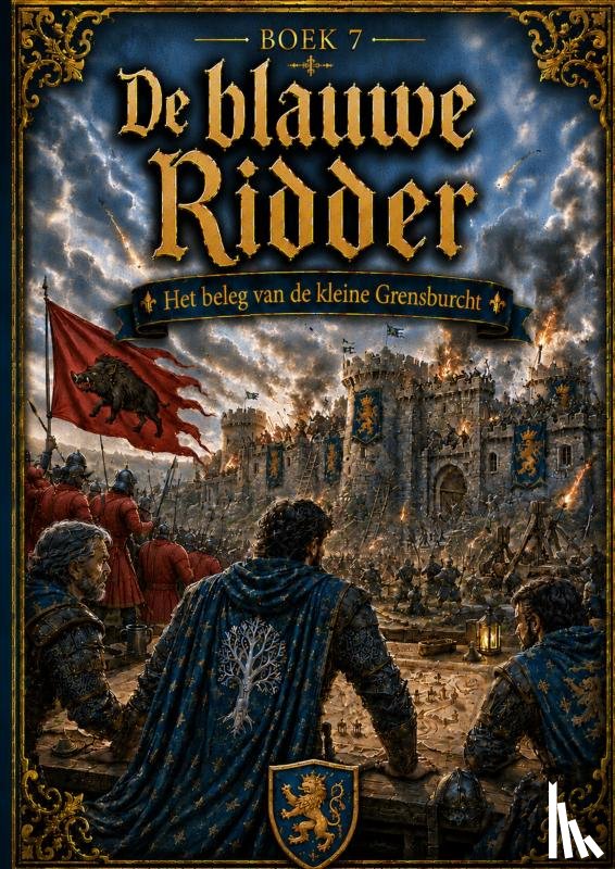 van ´t Hoff, Hendrik - Boek 7, De blauwe Ridder - Het beleg van de kleine Grensburcht