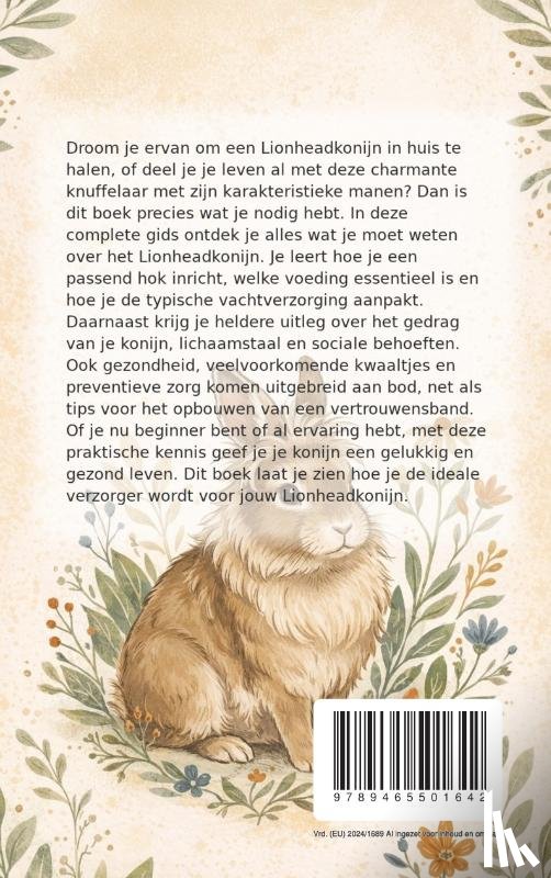 B.V., Andries - Alles over het Lionheadkonijn