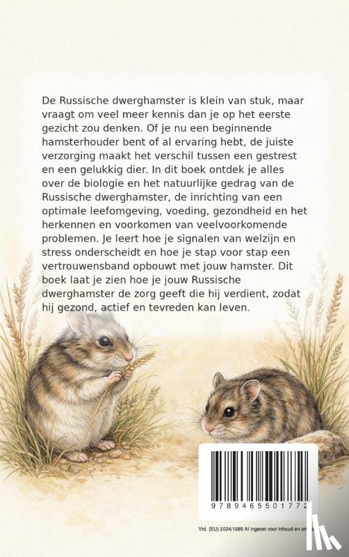 B.V., Andries - Alles over de Russische Dwerghamster