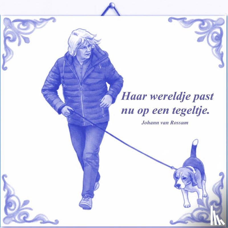 van Rossum, Johann - Haar wereldje past nu op een tegeltje