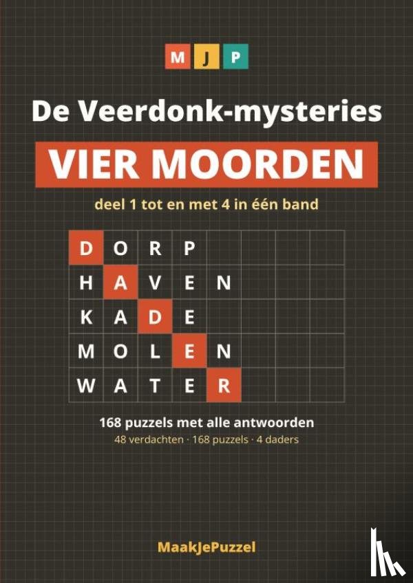 Puzzel, Maakje - De Veerdonk-mysteries, deel 1 tot en met 4