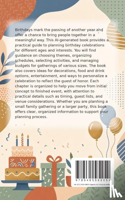 B.V., Waries - Making a Birthday Unforgettable