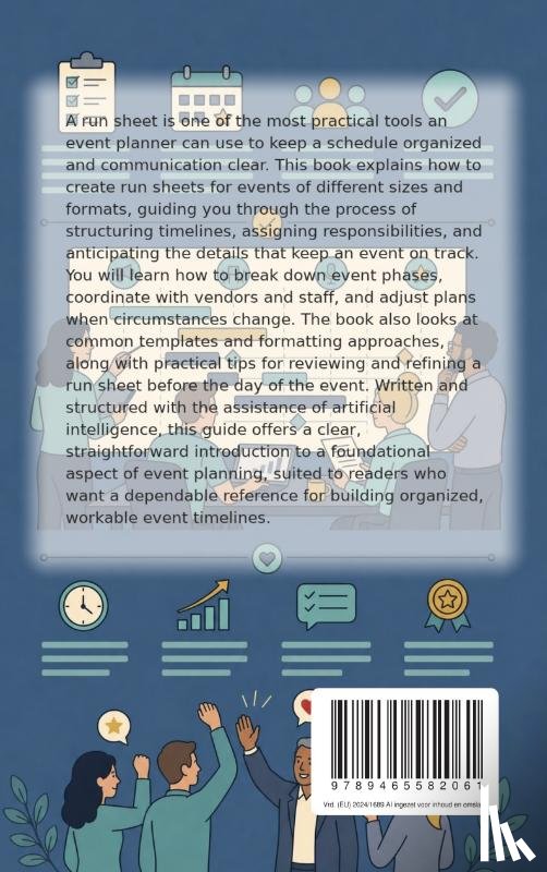 B.V., Waries - Creating Run Sheets for Events