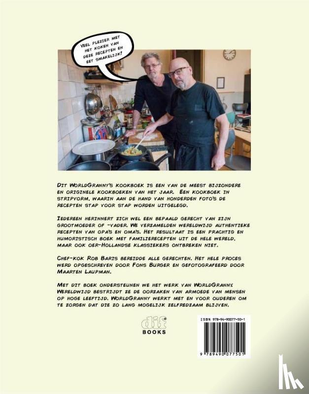 Burger, Fons, Baris, Rob - WorldGranny's Kookboek