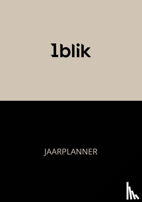 Arends-Hardlooper, Bernadeth - 1blik Jaarplanner