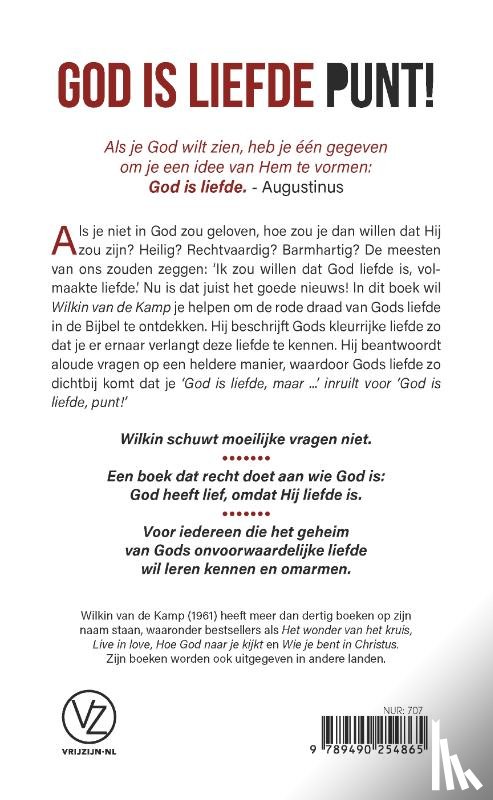 Kamp, Wilkin van de - God is liefde punt!