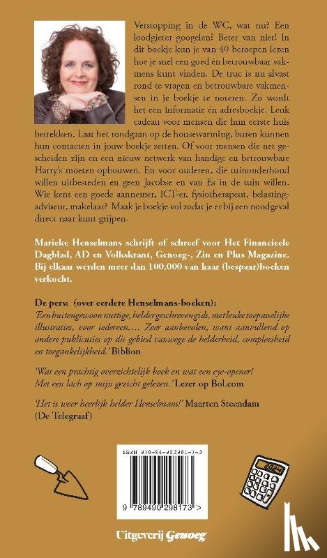 Henselmans, Marieke - Mijn vakmensen