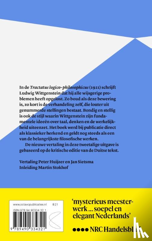 Wittgenstein, Ludwig - Tractatus logico-philosophicus