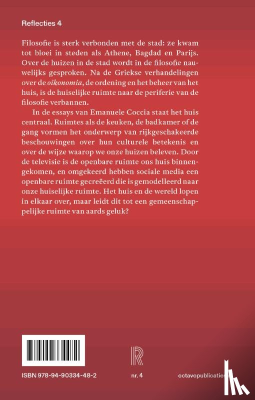 Coccia, Emanuele - Filosofie van het huis