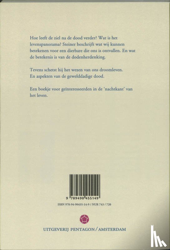 Steiner, Rudolf - Leven met de doden