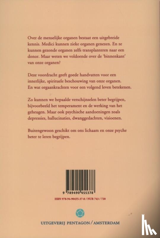 Steiner, Rudolf - De organen innerlijk gezien