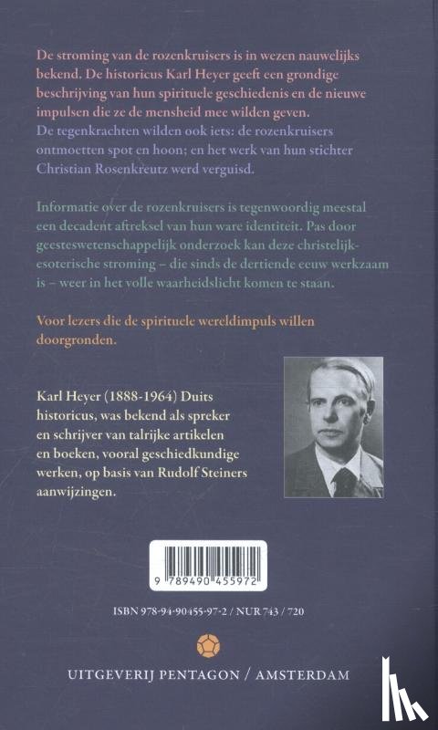 Heyer, Karl - Impulsen van de rozenkruisers in de ontwikkeling van Europa