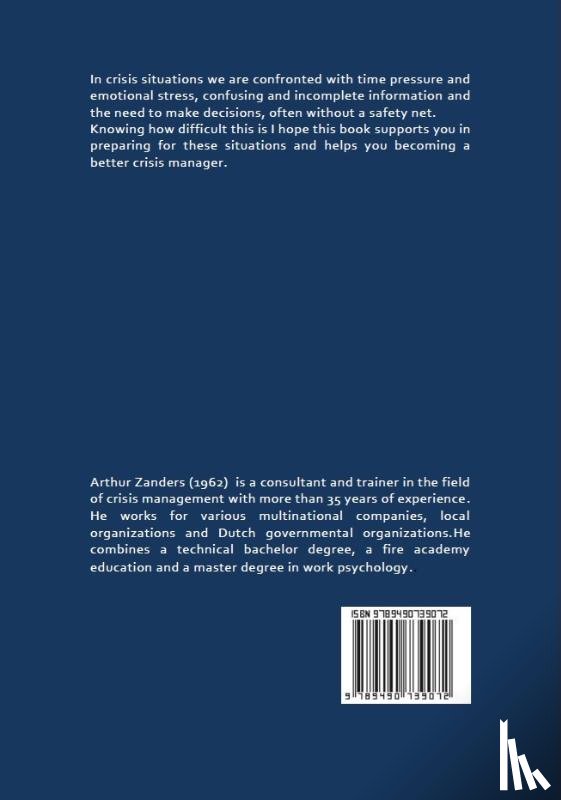 Zanders, Arthur - Navigating Crisis Situations
