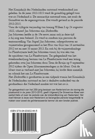 Schouten, Jan - Dichtoffer voor koning Willem I