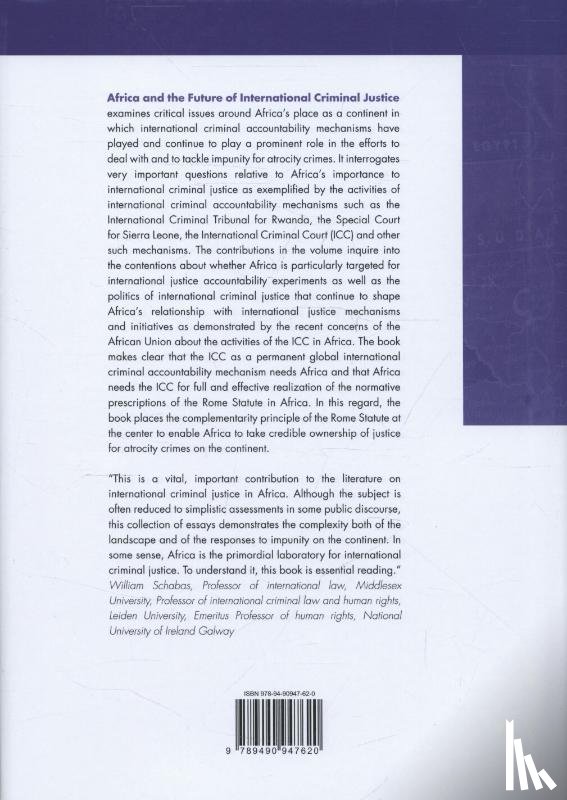 - Africa and the future of international criminal justice