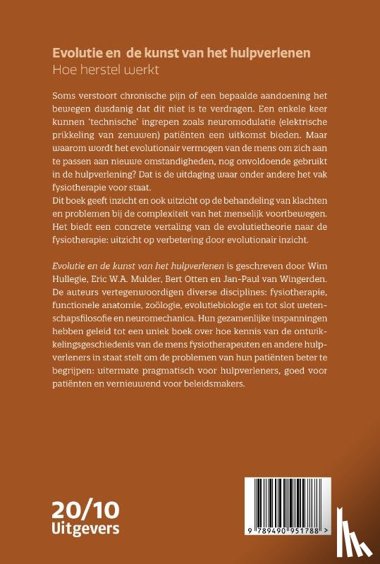 Hullegie, Wim, Mulder, Eric W.A., Otten, Bert, Wingerden, Jan-Paul van - Evolutie en de kunst van het hulpverlenen