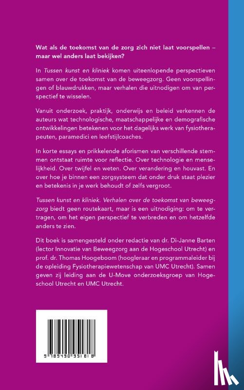Hoogeboom, Thomas, Barten, Di-Janne - Tussen kunst en kliniek