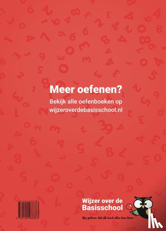  - Oefenboek Klokkijken Groep 6/7/8
