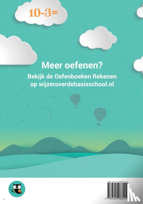  - Het Grote Vakantieboek Rekenen van Groep 2 naar 3