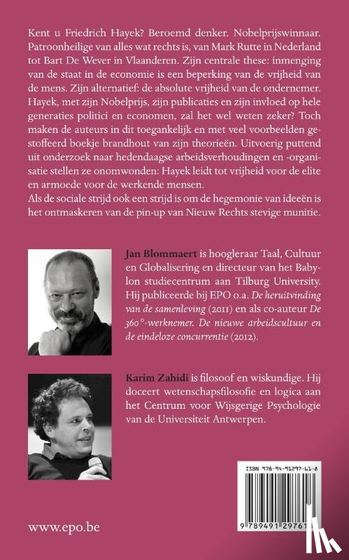 Blommaert, Jan, Zahidi, Karim - Paradox van Hayek