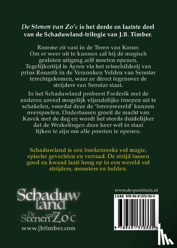 Timber, J.B. - De Stenen van Zo'c