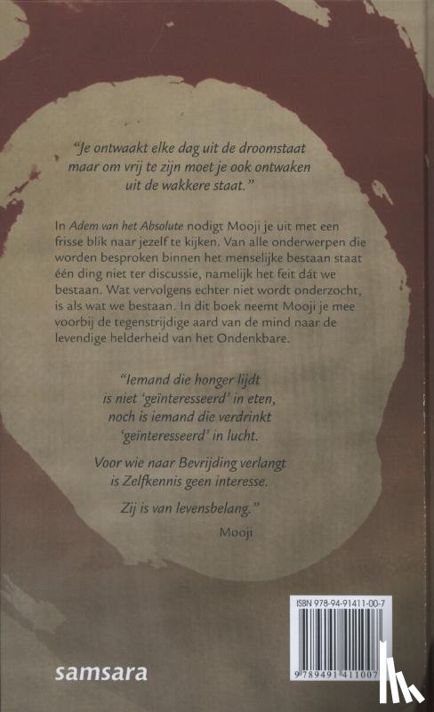 Mooji - Adem van het absolute
