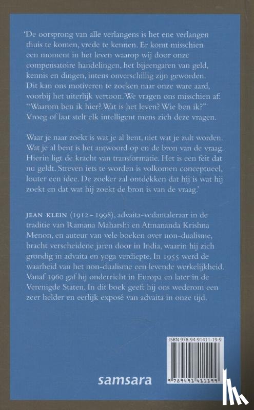 Klein, Jean - Ik ben