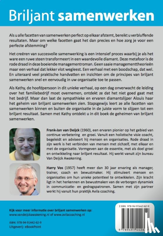Deijck, Frank-Jan van, Vos, Harry - Briljant samenwerken