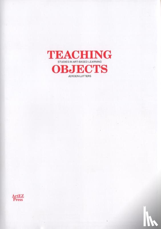 Lutters, Jeroen - Teaching objects