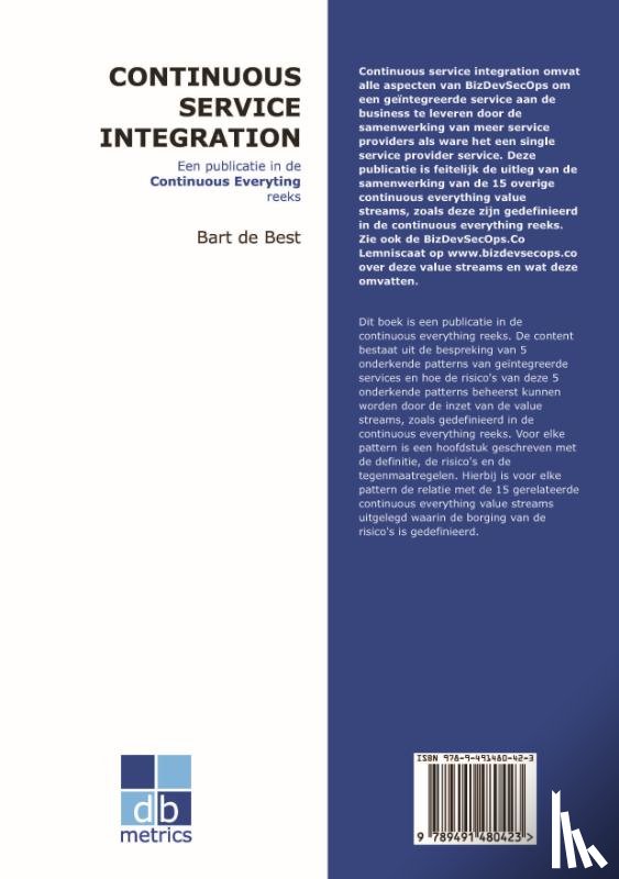 Best, Bart de - Continuous Service Integration