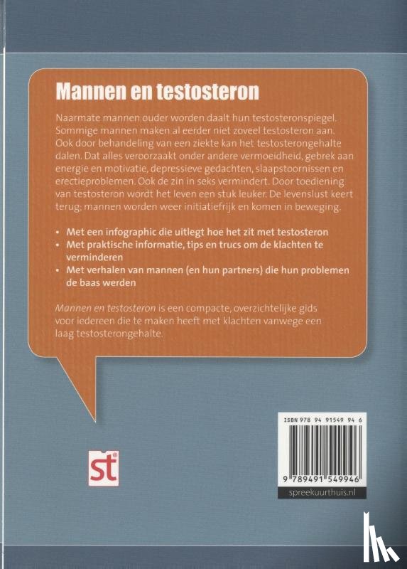 Boer, Bert-Jan de - Mannen en testosteron