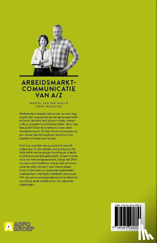 Haas, Marcel Van der, Hudepohl, Jenny - Arbeidsmarktcommunicatie van A/Z