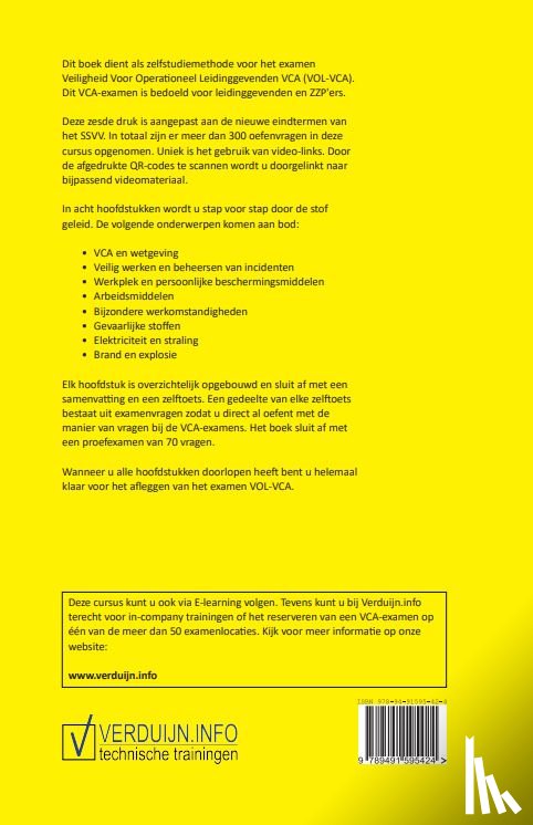 Verduijn, A.J. - Veiligheid voor Operationeel Leidinggevenden VCA