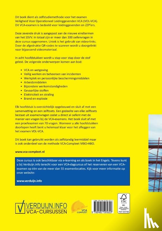 Verduijn, A.J. - Veiligheid voor operationeel leidinggevenden VCA