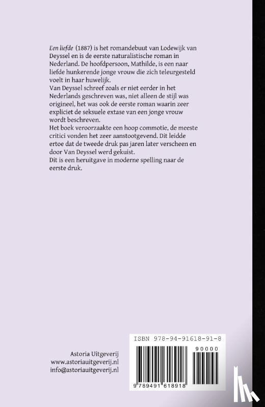 Deyssel, Lodewijk van - Een liefde