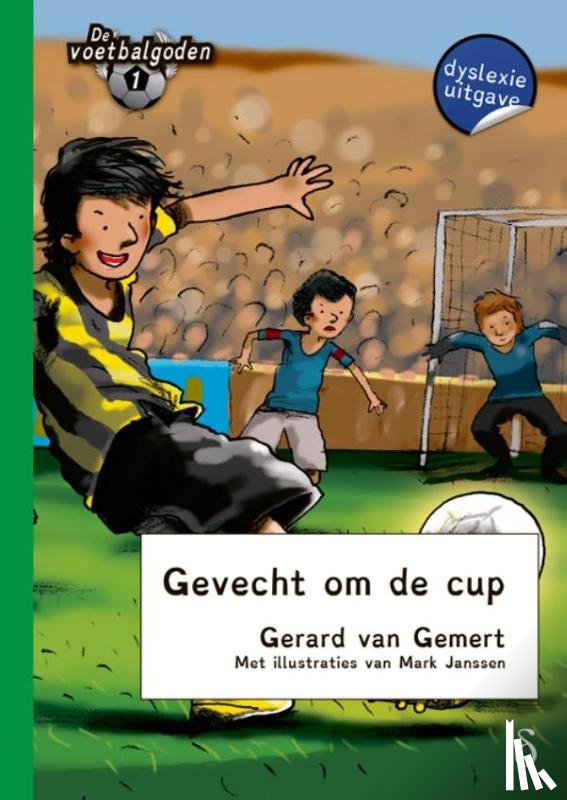 Gemert, Gerard van - Gevecht om de cup - dyslexie editie