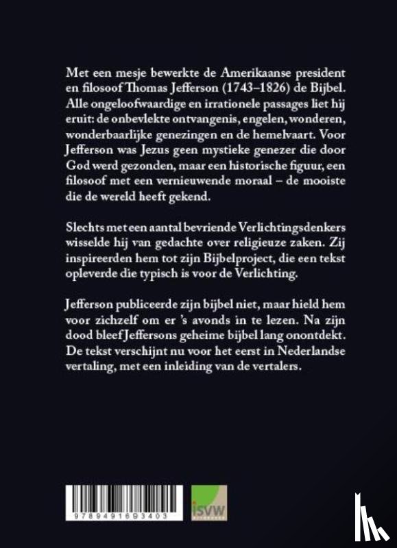 Jefferson, Thomas - Jefferson-bijbel
