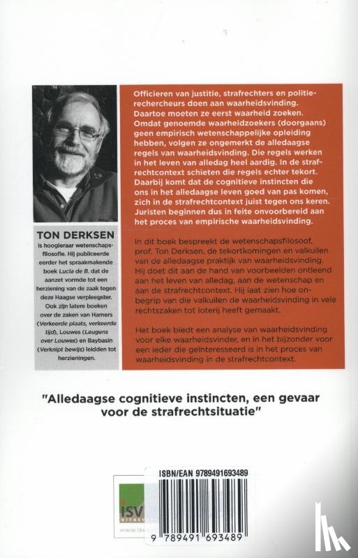 Derksen, Ton - De ware toedracht